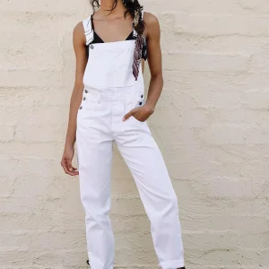 Casual Vintage Retro Denim Long Baggy Bib Loose Straight Jumpsuit