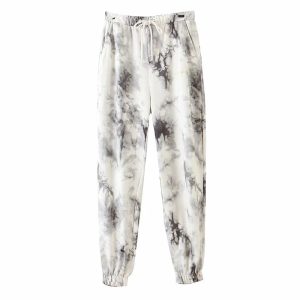 High Waist Streetwear Long Trousers
