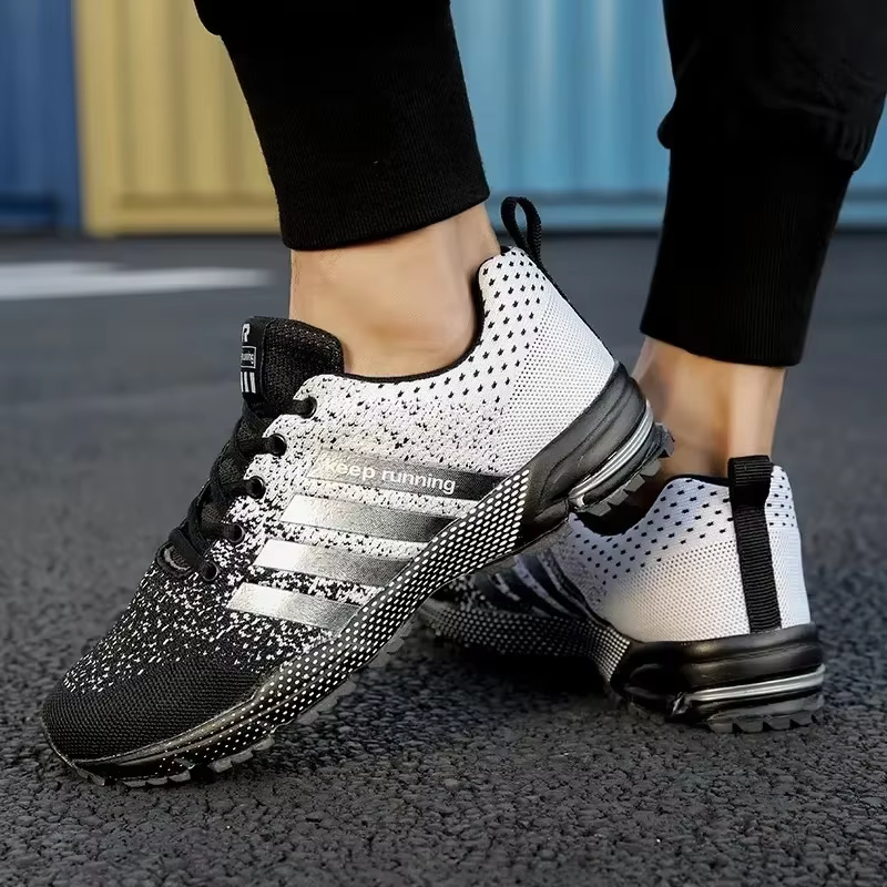 Men’s Explosive Street Eye Catching Design Board Breathable Comfortable Anti Slip Walking Shoes