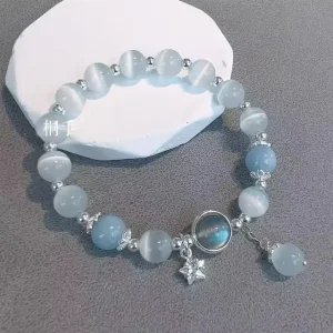 Fantasy Crystal Beads Elastic Rope Bracelet
