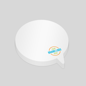 Speech Bubble Custom Sticky Note