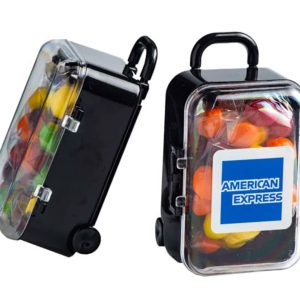Branded Clear Case with 50g Skittles