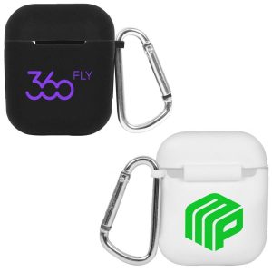 Silicone Earbud Holders in Custom Cases